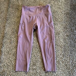 Lululemon Fast and Free‎ Smoked Mulberry 19” Inseam